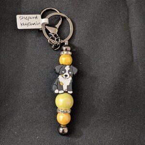 Handmade Shepard Keychain